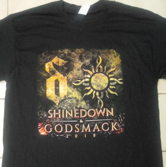 shinedown tour shirts 2018